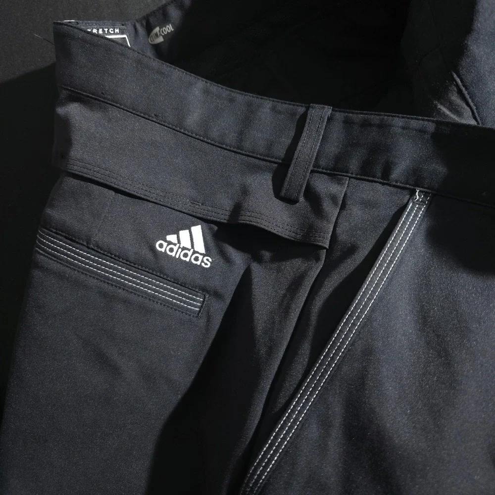 Adidas Golf Pants Mens 36x34‎ Black ClimaCool Stretch Performance AE7002 Solid